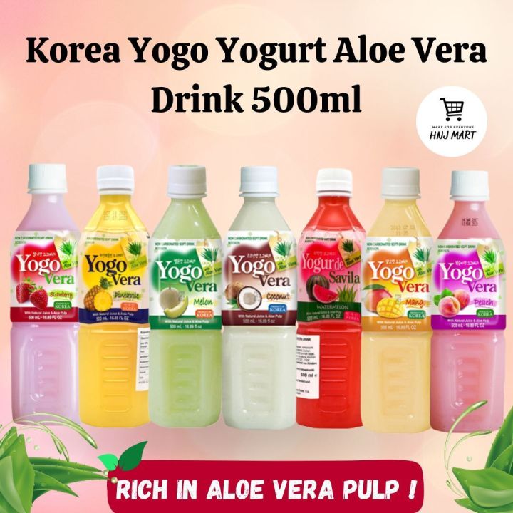 Korea Yogo Yogurt Aloe Vera Drink 500ml Yogurt Drink Aloe Vera Drink Korea Yogo Yogurt Aloe Vera Drink 500ml Yogurt Drink Aloe Vera Drink