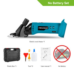 6 Speed 13 Teeth Electric Sheep Shears Electric Scissor Cordless Wool Shears Sheep Shearing For Makita 18V Battery