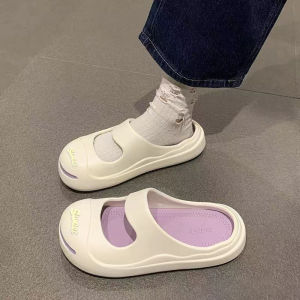 Wulove แนะนำ🥇รองเท้ายางพื้นนิ่ม รองเท้าเปิดส้นผญ น้ำหนักเบาใส่สบายไม่ปวดเท้าใส่ทำงานใส่เที่ยว คือได้หมดสีทูโทนน่ารักแบ๊วสุดๆๆแถมราคาก็