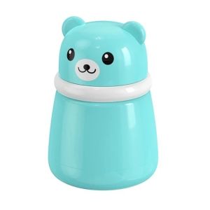 Cartoon Bear Baby Puff Box Empty Box Talcum Powder Box Cute Puff CasePowder Containe Powder Puff Case