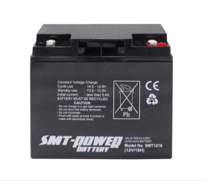Baterai SMT1218 12V 18AH 20HR Battery Aki Kering SMTPower VRLA. Original Garansi Resmi Packing Aman