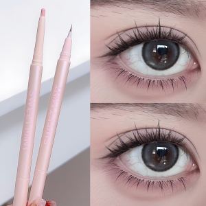 Shiny Double-ended Lying Silkworm Pencil Natural 2-in-1 Highlighting Eyeshadow Pen Waterproof Liquid Lower Eyelid Liner Pen