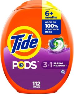 Tide Gain Pods 3-in-1 Laundry Detergent Pods (112 Pods)