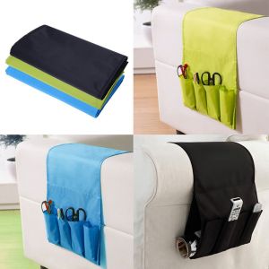 FPXR8 Portable Hanging Remote Control Holder Sofa Side Organizer Pouch Holder Storage Bag