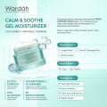 New ! Wardah Cica Complex + Panthenol Ceramide Calm & Soothe Gel Moisturizer 30 gr. 