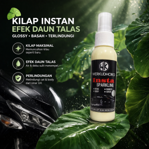 Insta Sparkling pengkilap motor & mobil