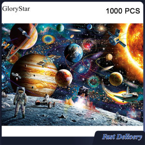GloryStar 1000 Pieces Jigsaw Puzzles Educational Toys Scenery Space Stars Educational Puzzle Toy for Kids/Adults Christmas Halloween Gift