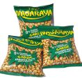 NAGARAYA Brand Cracker Nuts - Zero Transfat and Zero Cholesterol - Garlic Flavor (pack of 6 pieces x 160 grams). 