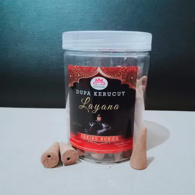 Layana Dupa Bukhur Kerucut Seribu Bunga 250 Gram