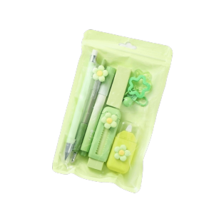 FANI Functional Stationery Set Pen ABS Material Writing Tool Kit Perfect Cute Floral School Supplies Kit School
