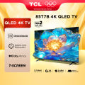 Google Tivi TCL QLED TV TCL 4K 120hz - Tivi 85inch-  85T7B - Google TV - Mới 2024 - Hàng Chính Hãng - Bảo Hành 2 Năm. 
