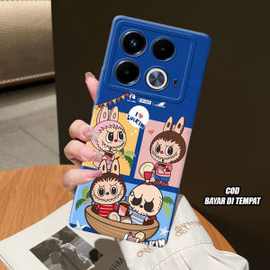 Softcase INFINIX NOTE 40 PRO Cassing Case Hp Series Pro Camera Gambar LABUBU 3 TERBARU New Cassing Hp Softcase Fashion Lembut - Imut - Lucu Pelindung Camera Silikon Lembut Terbaru Untuk Wanita - Pria - Dewasa - Remaja COD BAYAR DI TEMPAT