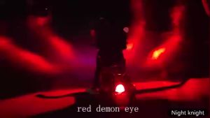 Angel Eye ไฟตัดหมอกรถจักรยานยนต์สำหรับรถจักรยานยนต์และสกู๊ตเตอร์และยานพาหนะไฟฟ้าไฟตัดหมอก LED สีขาวและสีเหลือง2สี10-80V