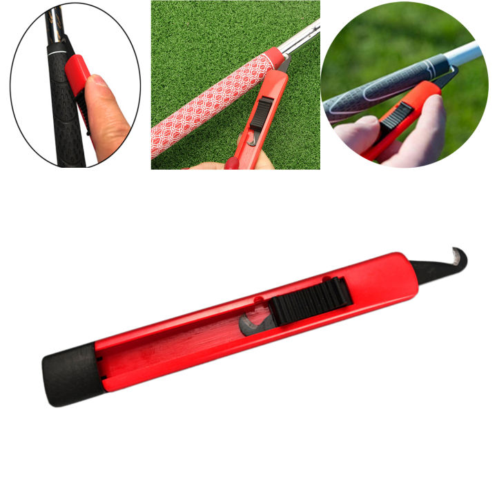 Fityle Golf Club Grip Remover Hook Blade Knife Strips Tape Removal Tool Regripping Double Sided