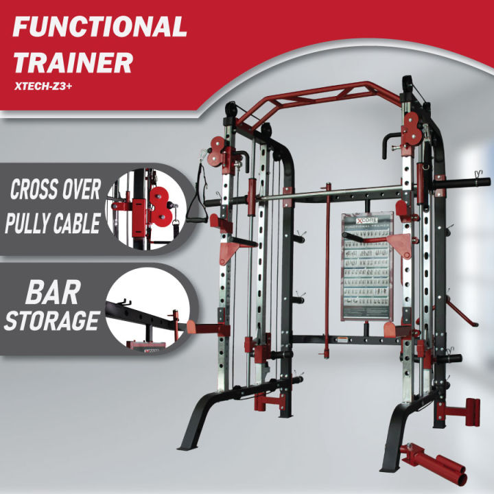 Sf3 Power Rack Functional Trainer Smith Cage Power Rack Z3+ | Lazada