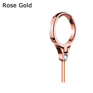 SADSAF Universal Two-in-one Cell Phone Mount Finger Ring Stand Metal Buckle Bracket Cord Mobile Phone Straps Strap Lanyard