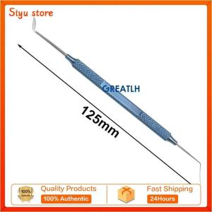Ophthalmic Spatula Phaco Chopper Manipulator Sinskey Spatula Hook Pull Hook Ophthalmic Eye Surgery Instrument Health equipment