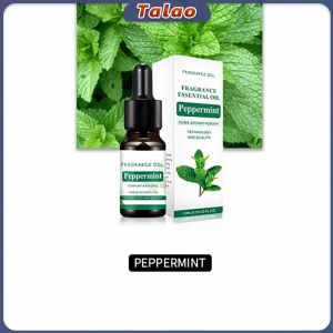 Talao 10ml Aromatherapy Essential Oil Pure Aroma Oil Air Humidifier Aromatherapy Rose Lavender Lemon Tea Tree