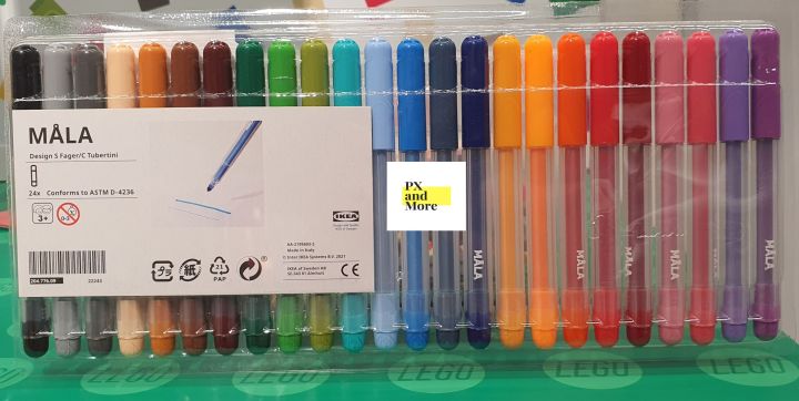 Ikea What Is A Felt Marker IKEA MÅLA Felt-Tip Pen, Mixed Colors