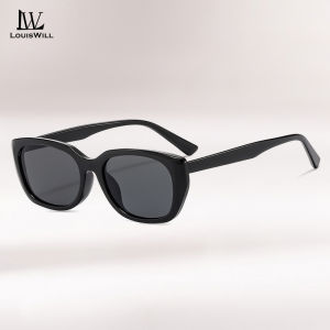 แว่นกันแดดโพลาไรซ์สำหรับผู้หญิง LouisWill ขนาดเล็กแฟชั่นแว่นกันแดดกรอบสี่เหลี่ยม UV400แว่นตากันแดดวิสัยทัศน์ชัดเจนแว่นเดินทางวิ่งช้อปปิ้งขี่จักรยานสำหรับผู้หญิง