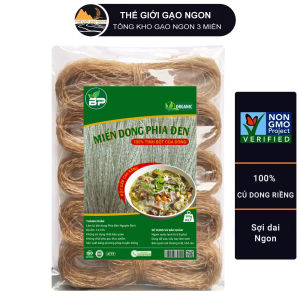 Miến Dong Phia Đén - Hàng thủ công 100% từ củ dong riềng đỏ - Đặc sản Cao Bằng