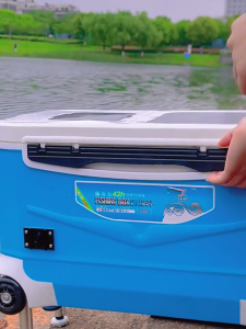 Fishing Box/Chair Double Turret Bracket Adjustable Fishing Rod Holder Double Fortresses Support Bracket Fishing Accessory