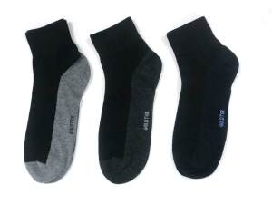 Goldtoe Quarter Casual Plain Socks Set of 3