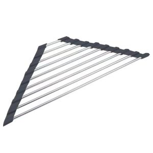 Kitchen Sink Tempat Wadah Tirisan Serbaguna Rak Cuci Piring Rak Tirisan Piring Buah Sayur Wastafel