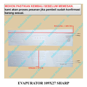 E10927 EVAPORATOR KULKAS / EVAP KULKAS / EVAPURATOR 109X27 SHARP