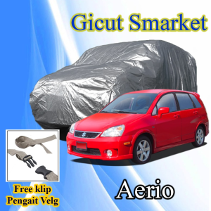 selimut sarung body cover mobil aerio free pengikat ban