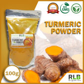 100 grams Organic Turmeric Powder - All Natural Turmeric Curcumin (Luyang Dilaw) Powder