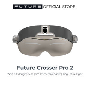 Ready Stock | Future Crosser Pro 2 Smart Glasses 150” Big Screen 3D Cinema Wireless/Wired display 1500 Nits Lightweight Portable|No IPD Adjustment Needed | No Custom Lenses Required | Fits Most Head Sizes