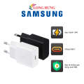 Cốc sạc Samsung Power Adapter 1Type-C 15W PD EP-T1510N - Hàng chính hãng - Công suất 15W, hệ thống bảo vệ an toàn. 