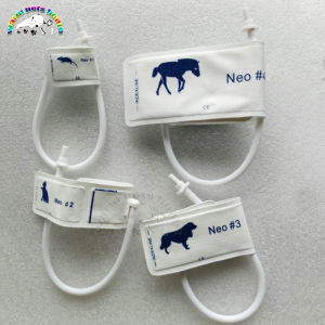 Reusable Blood Pressure Monitor Cuff for Dog Cat Mouse Animal Non-woven Fabric Newborn NIBP Cuff Veterinary Equipment