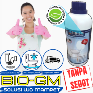 Obat Penguras septic tank WC Luber Mampet Bio GM Tanpa Harus Sedot