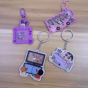 CRAYON SHIN CHAN KEY CHAIN TOY BAG DECORATE MYSTERY  TOY  BLIND 小红书新款蜡笔小新摇摇乐库洛米钥匙扣挂件亚克力装饰包包小配饰