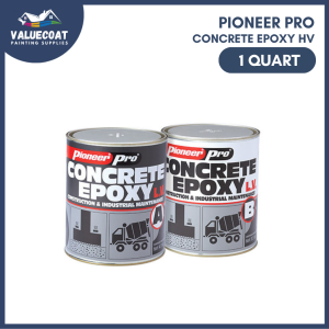 Pioneer Concrete Epoxy LV Quart Horizonal ApplicationRepair CrackSpalled ConcreteSeal & Protect