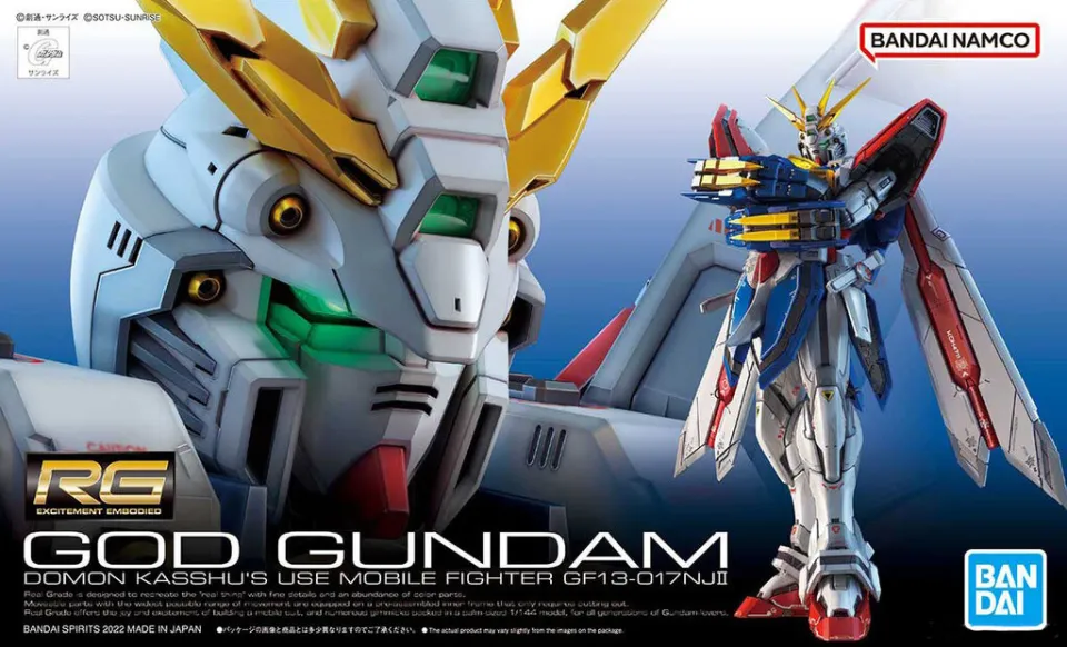 Bandai RG-37 1/144 GOD GUNDAM 4573102633583 C1 | Lazada.co.th