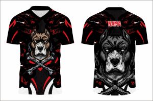 JERSEY BAJU BERBURU HUNTING MOTIF PITBULL