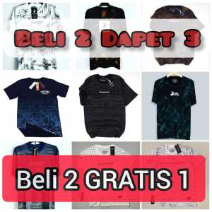 Kaos Baju Distro T-Shirt Pria-Wanita MODEL CORAK WARNA LENGAN PENDEK PROMO BELI 2 GRATIS 1