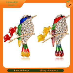 ❣️❣️❣️ Fashion Temperament Colorful Birds Enamel Brooches Creative Cute Corsage For Women Girls Delicate Clothing Accessories Gifts