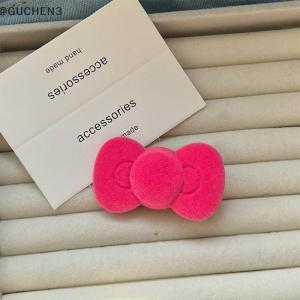 GUCHEN3🦋 Ngọt Ngào Dễ Thương Mùa Thu Mùa Đông Đổ Xô Bow Kẹp Tóc Cho Phụ Nữ Cô Gái Thời Trang Tóc Clip Side Clip Mũ Nón Tóc Phụ Kiện Quà Tặng