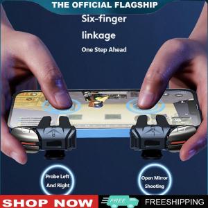 【New Arrival】 ทริกเกอร์เกม 2PCS 6 นิ้วสำหรับเกม PUBG GAME MOBILE TRIGGER TRIGGE