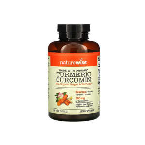 ☛American NatureWise black pepper curcumin capsule curcumin joint bone nutrition 180 tablets✍