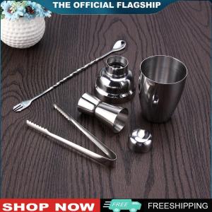 [VICKING6]4pcs Stainless Steel Bartender Shaker Set 250ml Professional Barware Tools for Cocktail Mixing and Bartending