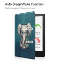 Leather Case for Kindle Voyage 8th Gen Paperwhite 4 6 ''Inch Cover For Layer E-reader Ebook Auto Wake Sleep Book Cover. 
