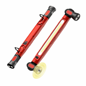 DJRGS Super Bright LED Work Light Rotating ic Base Rechargeable Under Hood Work Light Bar Multifunctional 5200mAh ic Work Inspection Lamp Car Repairing