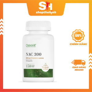 Ostrovit NAC 300 (150 Viên) - Thực Phẩm Bổ Sung Giải Độc Gan Bảo Vệ Gan Tốt Nhất