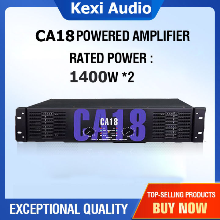 CA18 Professional amplifier, two channels, 1400W high-power 8 ohms
