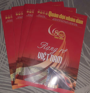 Tạp chí B.á.o Quân đội nhân dân Xuân Ất Tỵ 2025